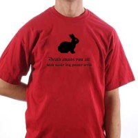 T-shirt Monty Python - Death Awaits You All