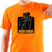 T-shirt Never Give Up