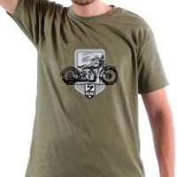 T-shirt Old Biker
