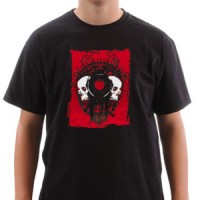 T-shirt Red Skulls