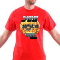 T-shirt Shiny Disco Ball