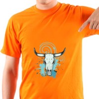 T-shirt Skull of a bull