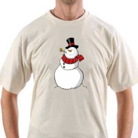 T-shirt Snowman