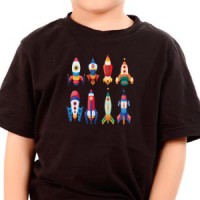 T-shirt Space Rockets