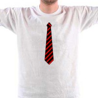 T-shirt Tie And Pocket