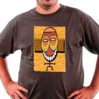 T-shirt Tribal Mask
