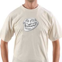 T-shirt Trollface