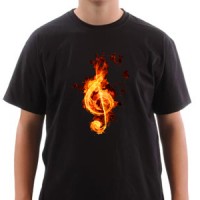 T-shirt Violin Key