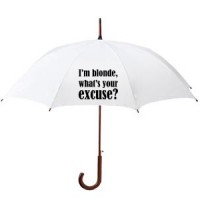 Umbrella I M Blonde